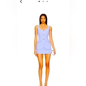 Amanda Uprichard Kya Romper in Lavender